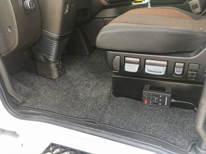 Ворсовые коврики на КамАЗ К5 широкая кабина 54901 