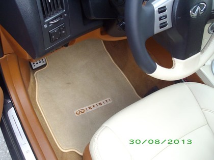 Ворсовые коврики на Infiniti FX I 2003&nbsp;-&nbsp;2008 в Улан-Удэ