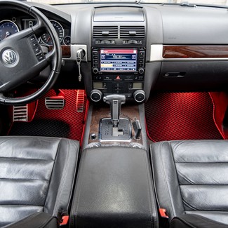 Ворсовые коврики на Volkswagen Touareg I 2002 - 2010 в Улан-Удэ Ворсовые коврики на Volkswagen Touareg I 2002 - 2010 в Улан-Удэ