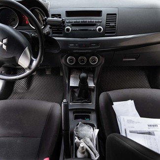 Ворсовые коврики на Mitsubishi Lancer X 2007&nbsp;-&nbsp;2017 в Улан-Удэ