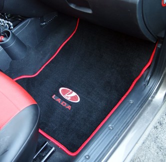 Коврики на Lada (ВАЗ) Kalina 2004 - 2018 в Улан-Удэ Коврики на Lada (ВАЗ) Kalina 2004 - 2018 в Улан-Удэ