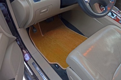 Ворсовые коврики на Toyota Highlander II 2007&nbsp;-&nbsp;2013 в Улан-Удэ