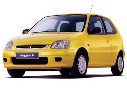 Ворсовые коврики на Honda Logo 1996 - 2001 в Улан-Удэ Ворсовые коврики на Honda Logo 1996 - 2001 в Улан-Удэ