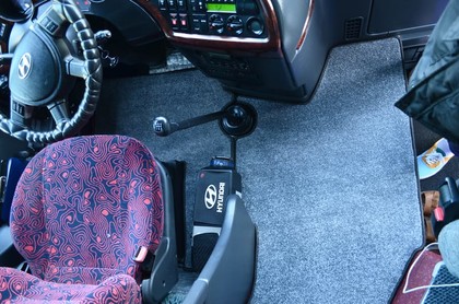 Ворсовые коврики на Hyundai Universe Space Luxury  в Улан-Удэ