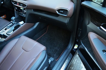 Ворсовые коврики на Hyundai Santa Fe IV 2018&nbsp;-&nbsp;2021 в Улан-Удэ