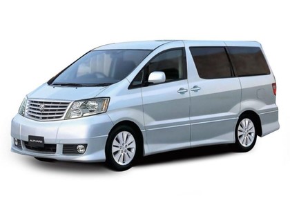 Ворсовые коврики на Toyota Alphard (H10) 2002&nbsp;-&nbsp;2008 в Улан-Удэ
