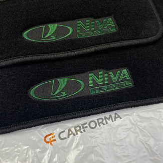 Ворсовые коврики на Lada (ВАЗ) Niva Travel 2020&nbsp;-&nbsp;2026 в Улан-Удэ