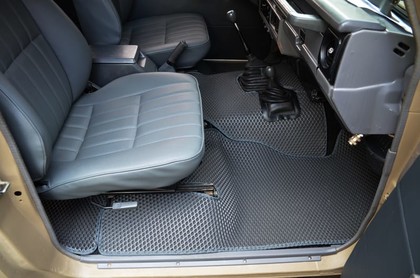 Ворсовые коврики на Toyota Land Cruiser 70 2006 - 2026 в Улан-Удэ Ворсовые коврики на Toyota Land Cruiser 70 2006 - 2026 в Улан-Удэ