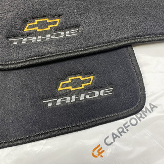 Ворсовые коврики на Chevrolet Tahoe II 1999 - 2007 в Улан-Удэ Ворсовые коврики на Chevrolet Tahoe II 1999 - 2007 в Улан-Удэ