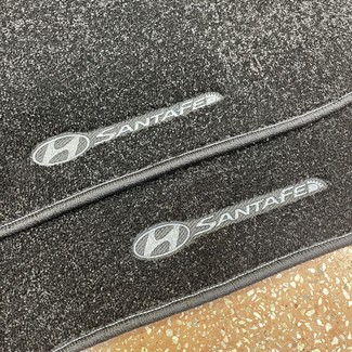 Ворсовые коврики на Hyundai Santa Fe IV рестайлинг 2020&nbsp;-&nbsp;2026 в Улан-Удэ