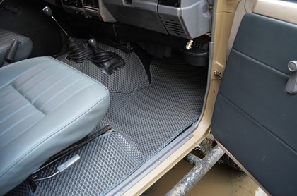Ворсовые коврики на Toyota Land Cruiser 70 2006 - 2026 в Улан-Удэ Ворсовые коврики на Toyota Land Cruiser 70 2006 - 2026 в Улан-Удэ