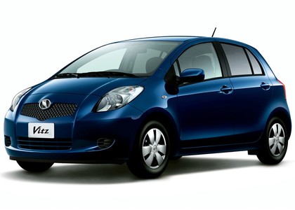 Ворсовые коврики на Toyota Vitz II 2005&nbsp;-&nbsp;2010 в Улан-Удэ