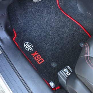 Ворсовые коврики на FAW Besturn X80 2014 - 2021 в Улан-Удэ Ворсовые коврики на FAW Besturn X80 2014 - 2021 в Улан-Удэ