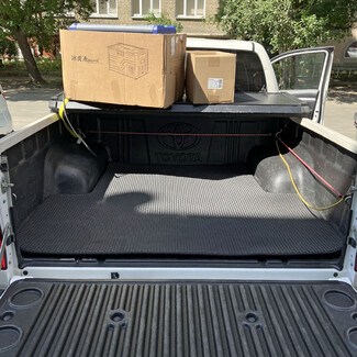 Ворсовые коврики на Toyota Hilux VII 2008 - 2015 в Улан-Удэ Ворсовые коврики на Toyota Hilux VII 2008 - 2015 в Улан-Удэ