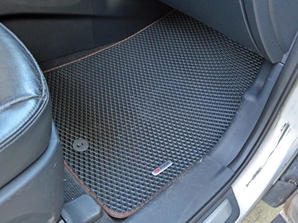 Ворсовые коврики на Hyundai Santa Fe III 2012&nbsp;-&nbsp;2019 в Улан-Удэ